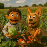 Custom Puppet-Style Storybook
